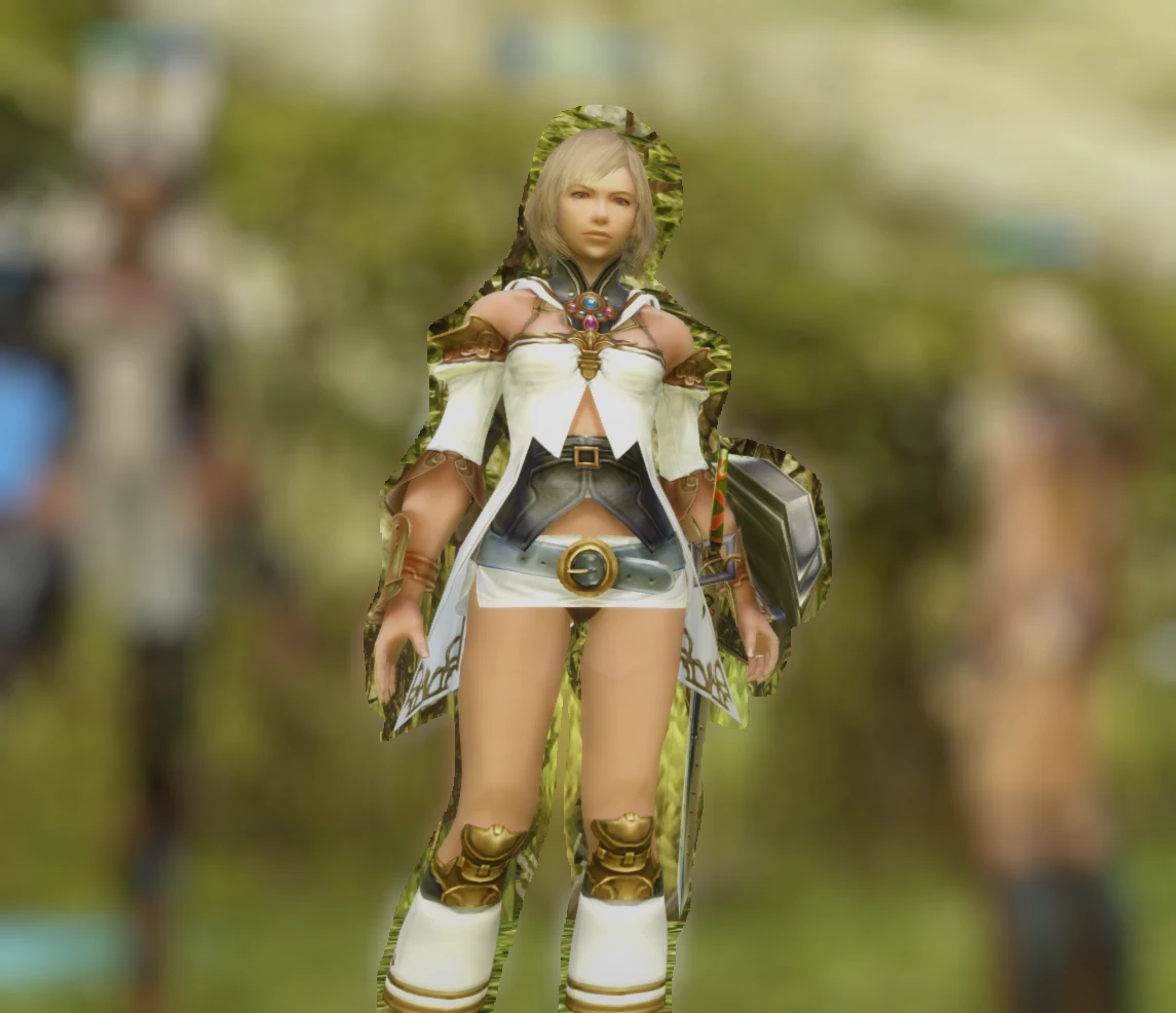 FF12 Ashe Shorter Skirt mod
