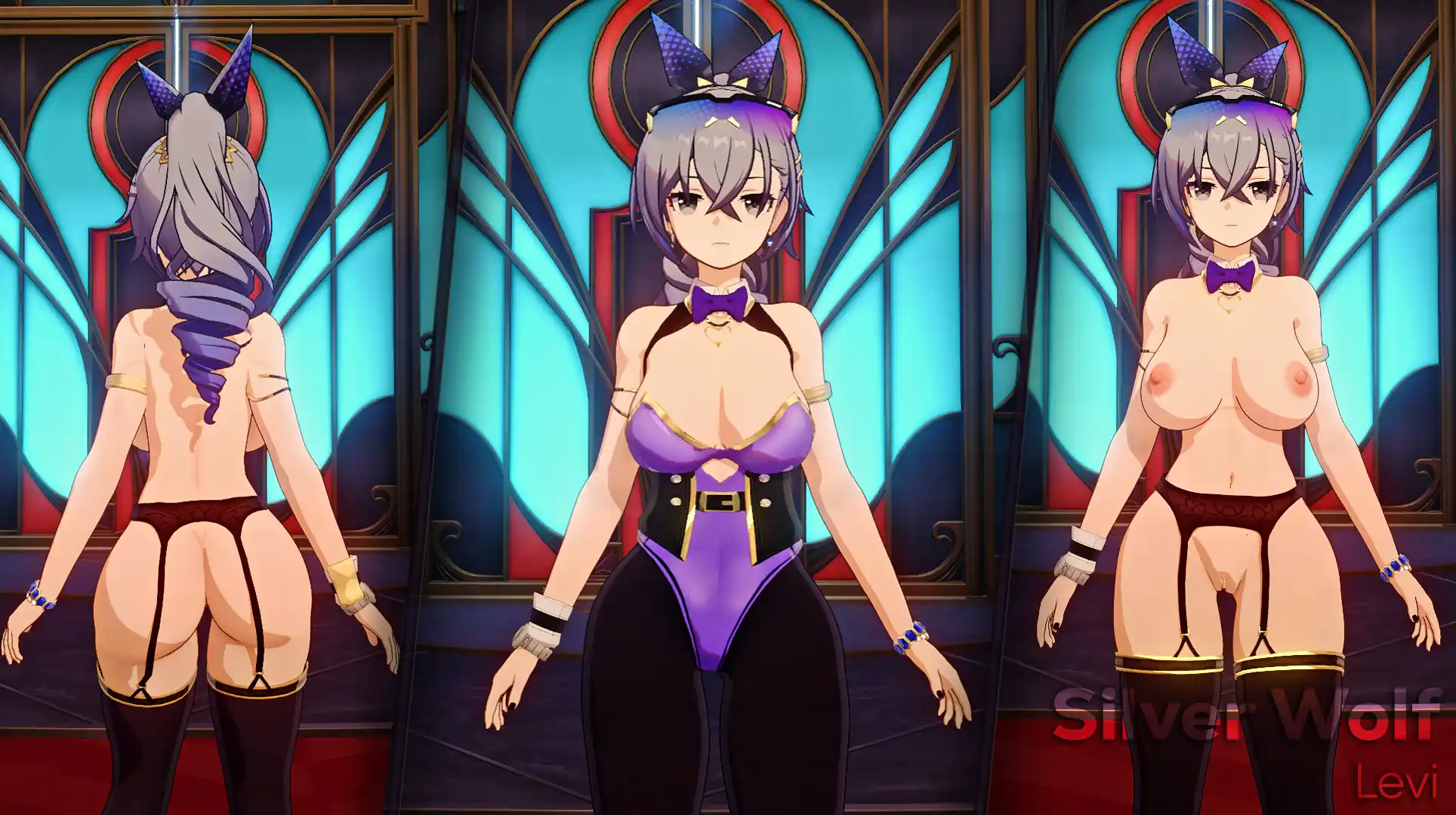 崩壊スターレイル 銀狼 mod Silver Wolf | Bunny Outfit