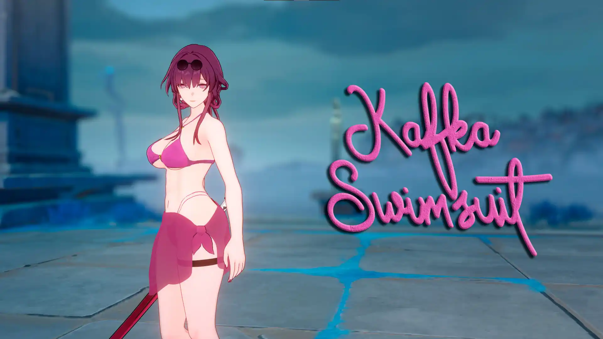 崩壊スターレイル カフカ mod Kafka Swimsuit