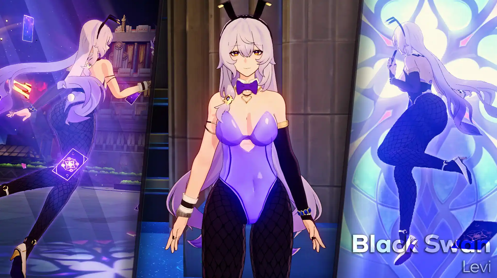 崩壊スターレイル ブラックスワン mod Bunny Girl Black Swan