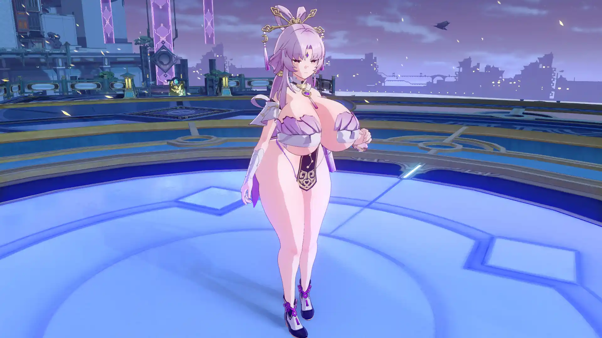 崩壊スターレイル 符玄 mod Fu Xuan Thicc