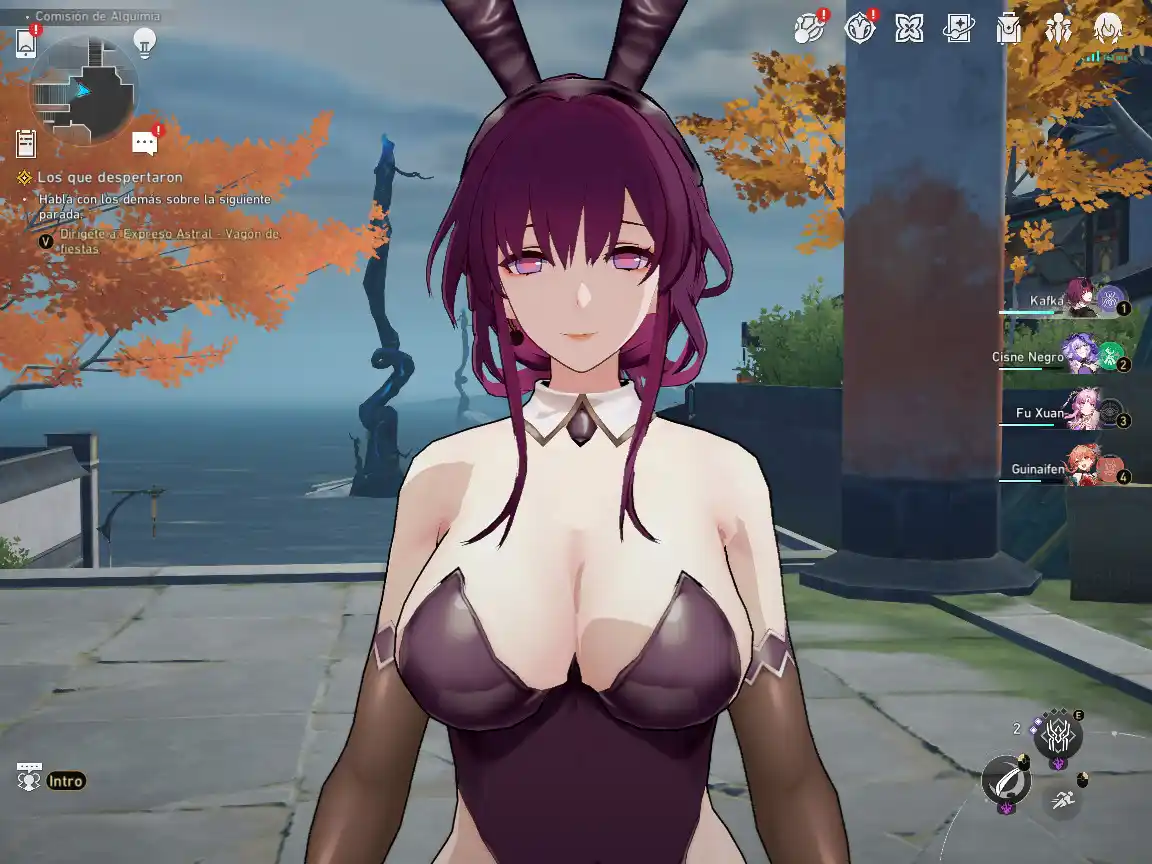 崩壊スターレイル カフカ mod Kafka BunnySuit