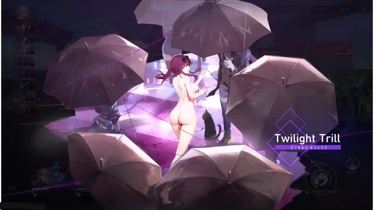 崩壊スターレイル カフカ mod Kafka Fox nude/pregnant