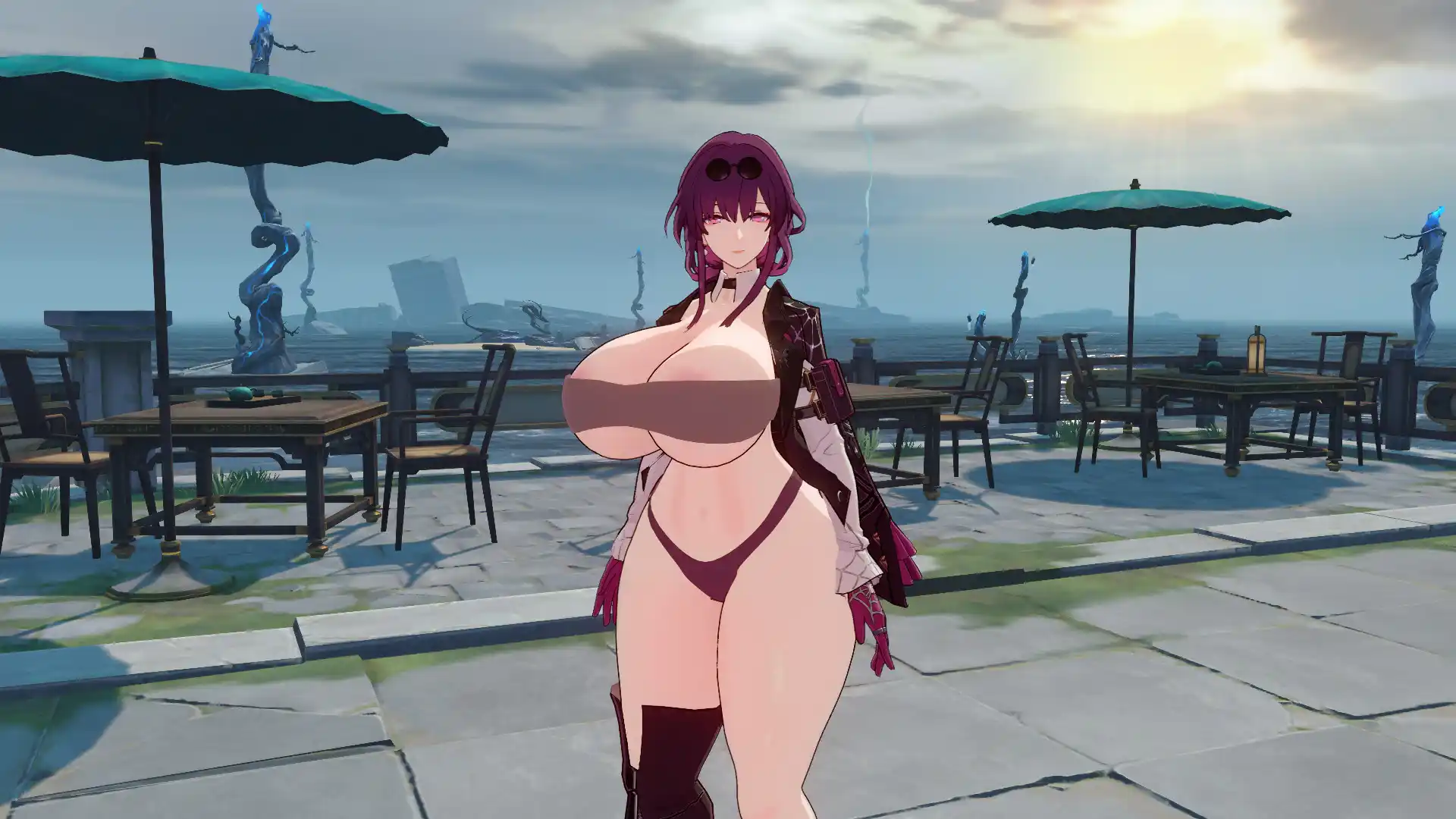崩壊スターレイル カフカ mod Kafka Thicc