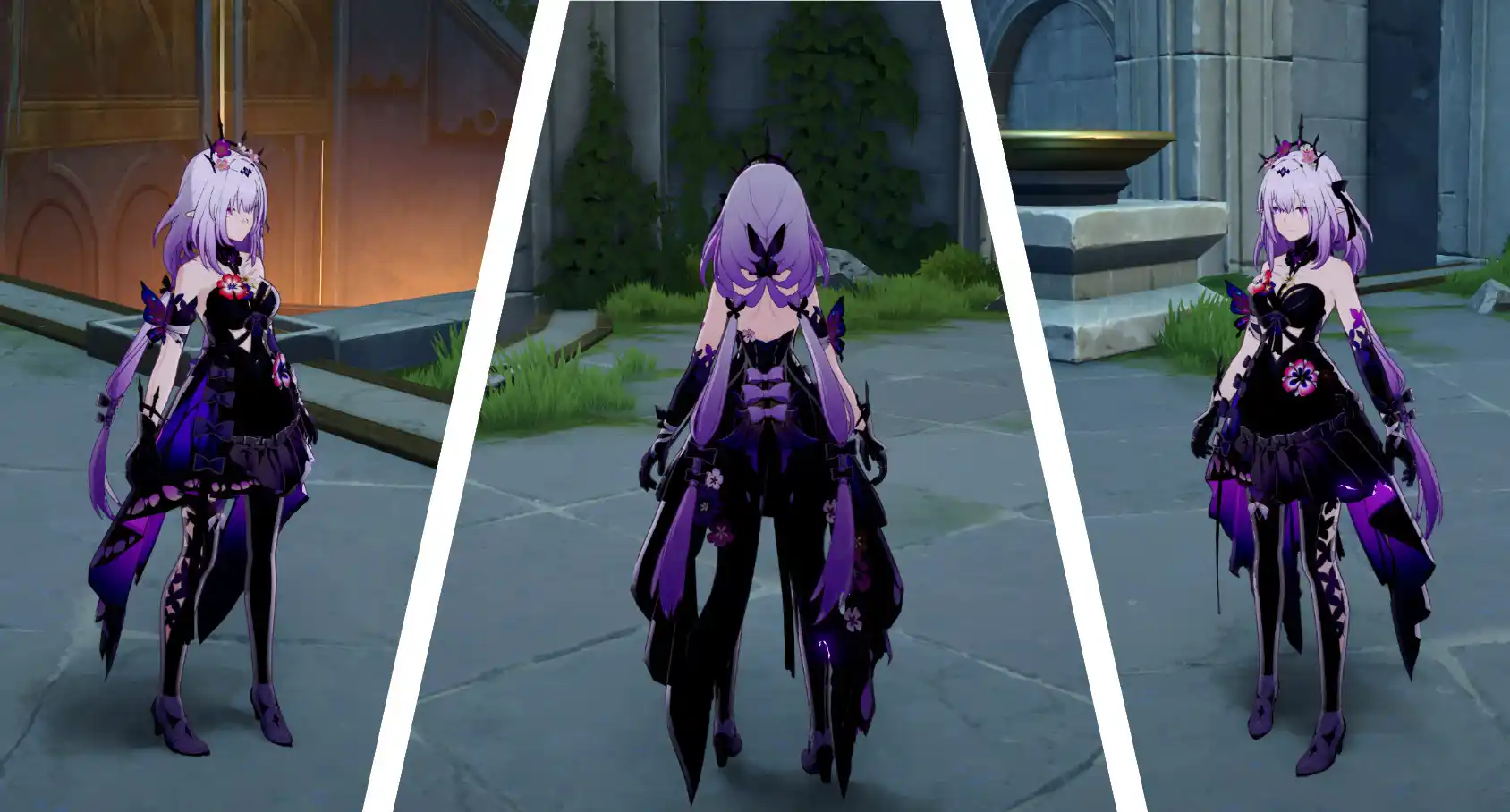 崩壊スターレイル キャストリス mod Castorice Dark Dress
