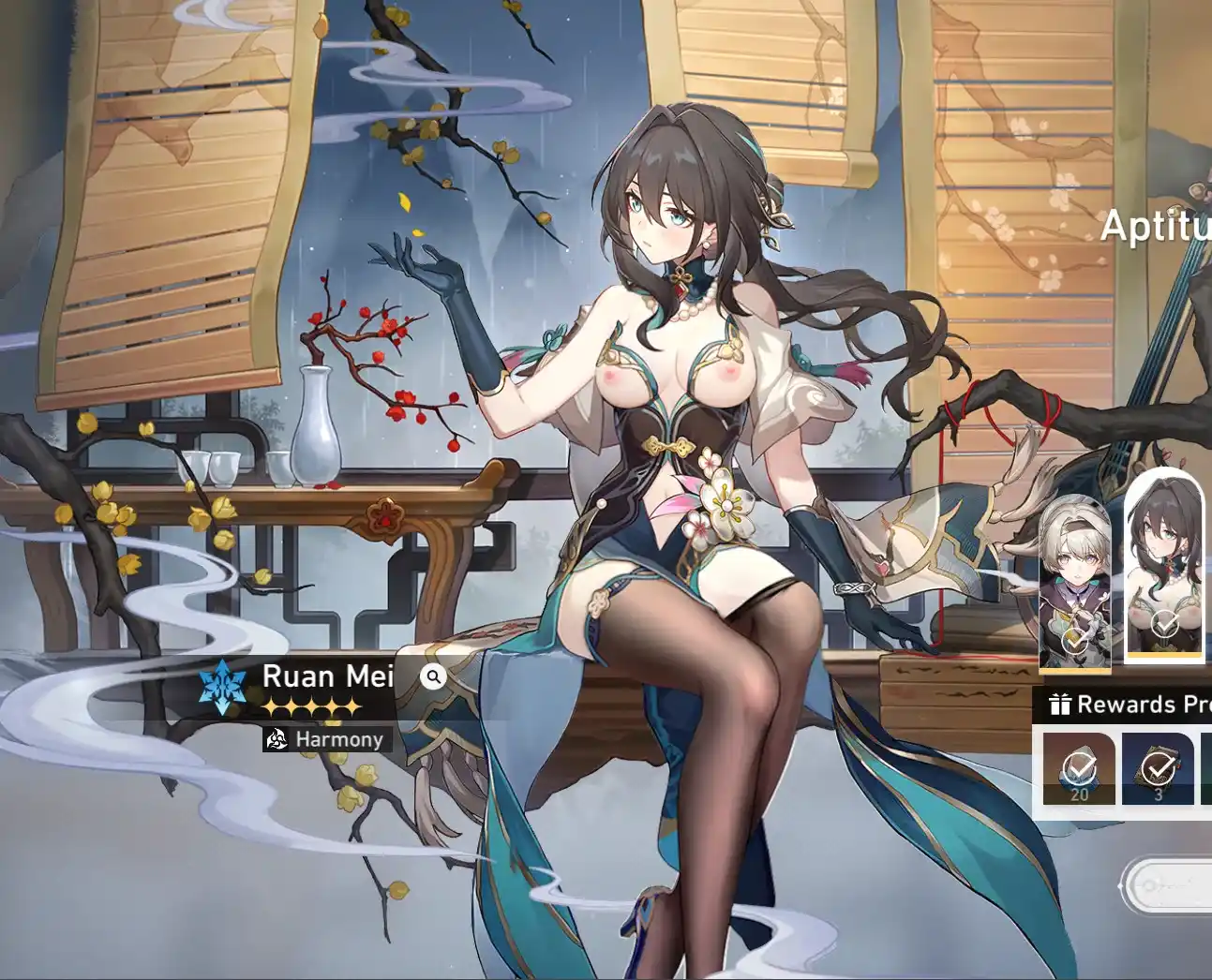 崩壊スターレイル ルアン・メェイ mod Ruan Mei Skimpy/Sexy Splash