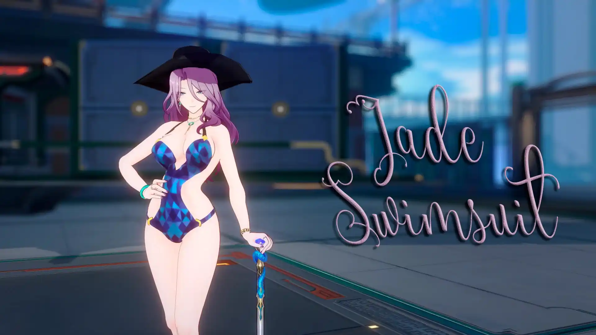 崩壊スターレイル ジェイド mod Jade Swimsuit
