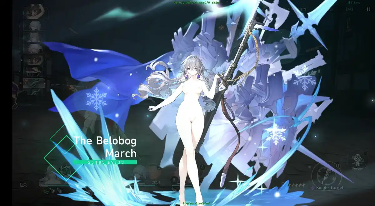 崩壊スターレイル ブローニャ mod Bronya nude/preg + Splash art
