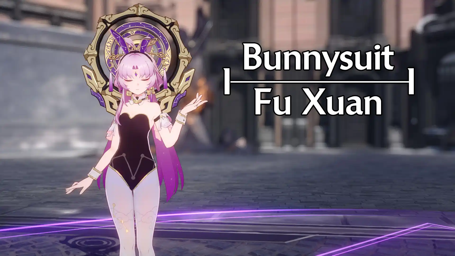 崩壊スターレイル 符玄 mod Bunnysuit Fu Xuan