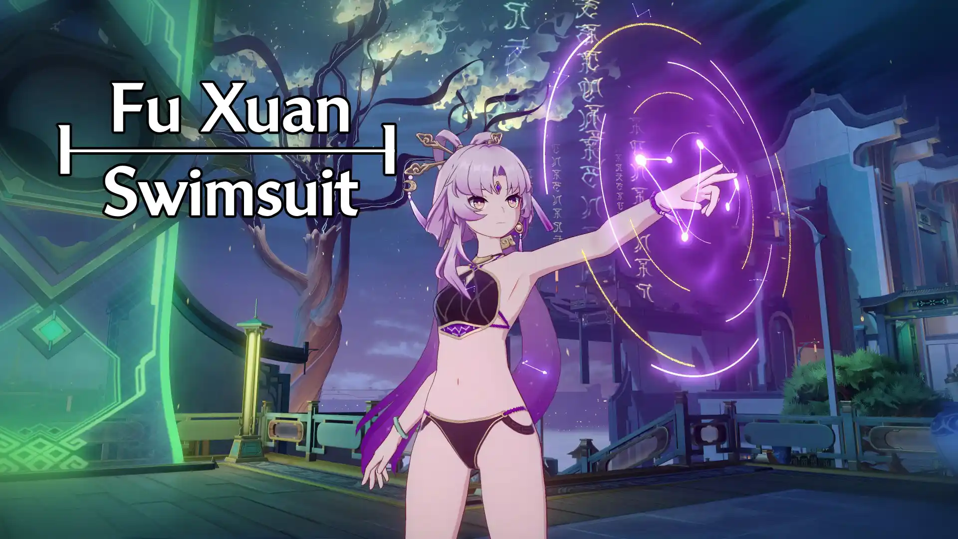 崩壊スターレイル 符玄 mod Fu Xuan Swimsuit