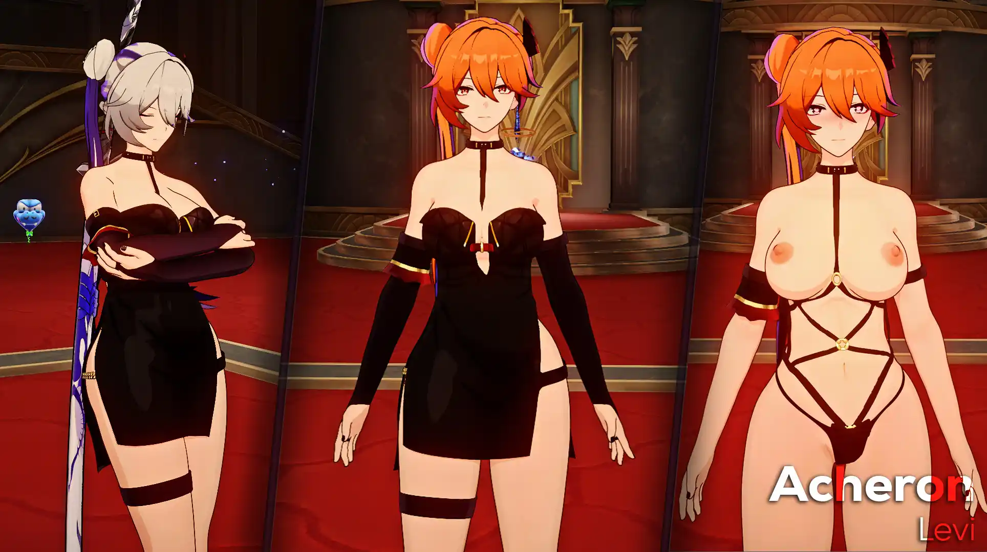 崩壊スターレイル 黄泉 mod Acheron | Bellona Outfit