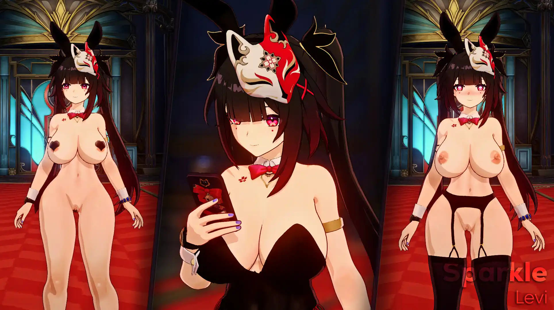 崩壊スターレイル 花火 mod Bunny Girl Sparkle