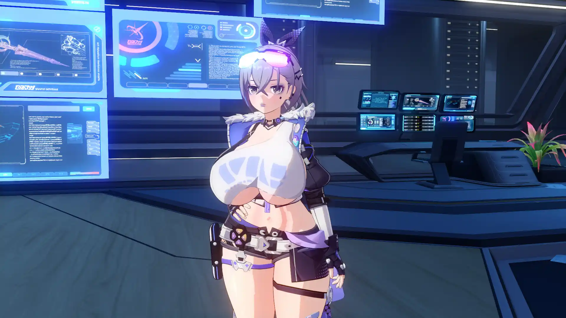 崩壊スターレイル 銀狼 mod SilverWolf Thicc