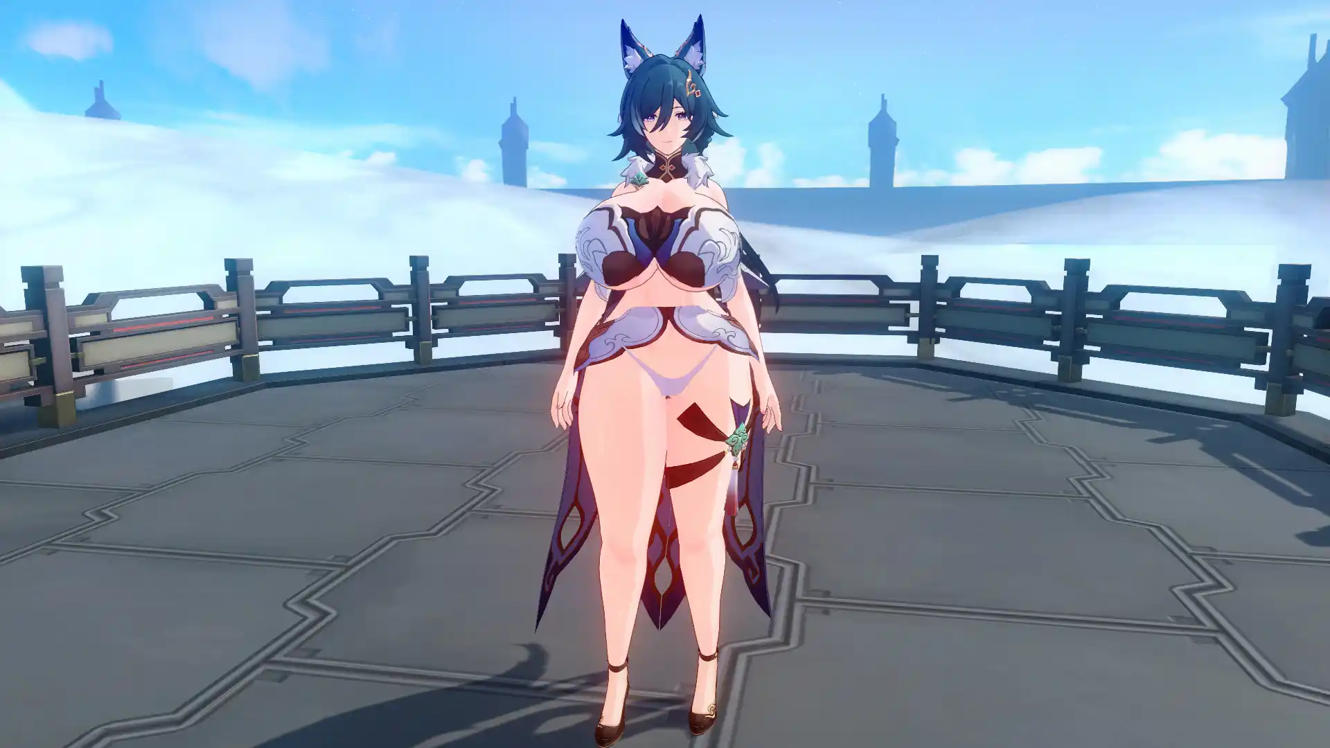 崩壊スターレイル 御空 mod Yukong Thicc