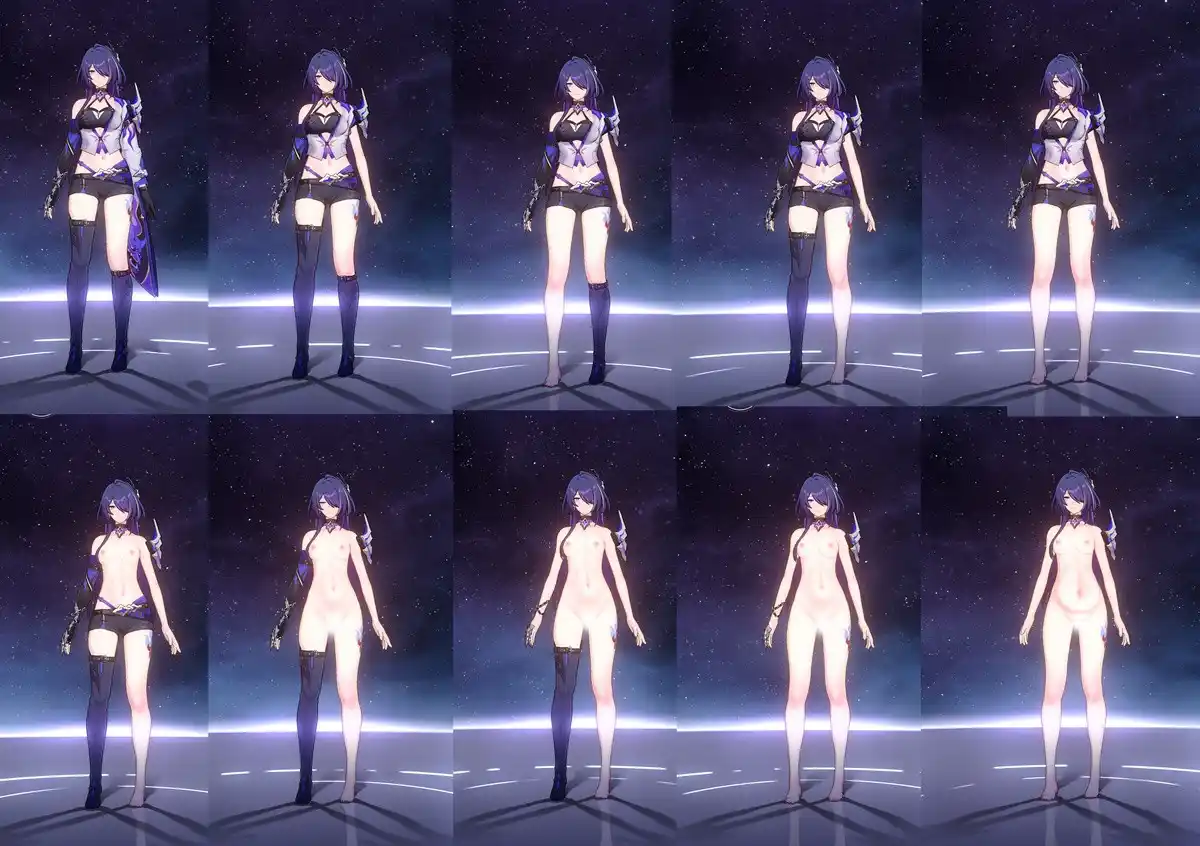崩壊スターレイル 黄泉 mod Archeron nude toggle (2.3 fixed)