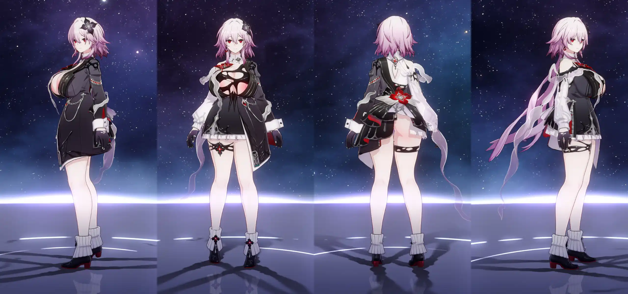 崩壊スターレイル 長夜月 mod Thicc Evernight