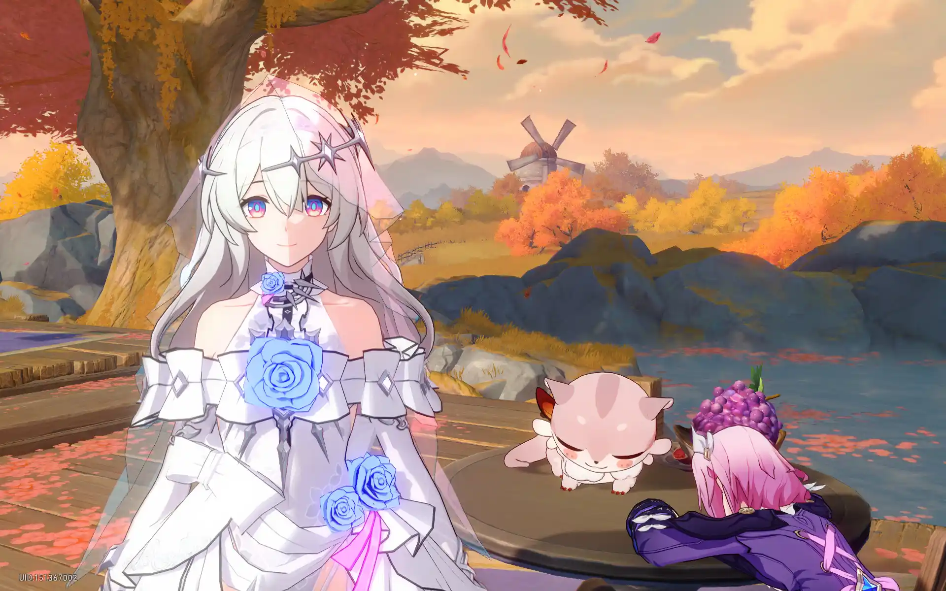 崩壊スターレイル ホタル mod Firefly Wedding Dress-by amiya