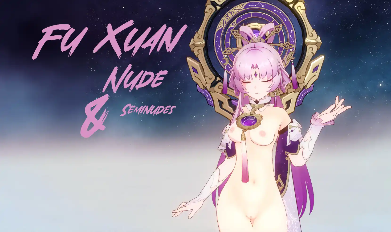 崩壊スターレイル 符玄 mod Fu Xuan Nude & Seminudes