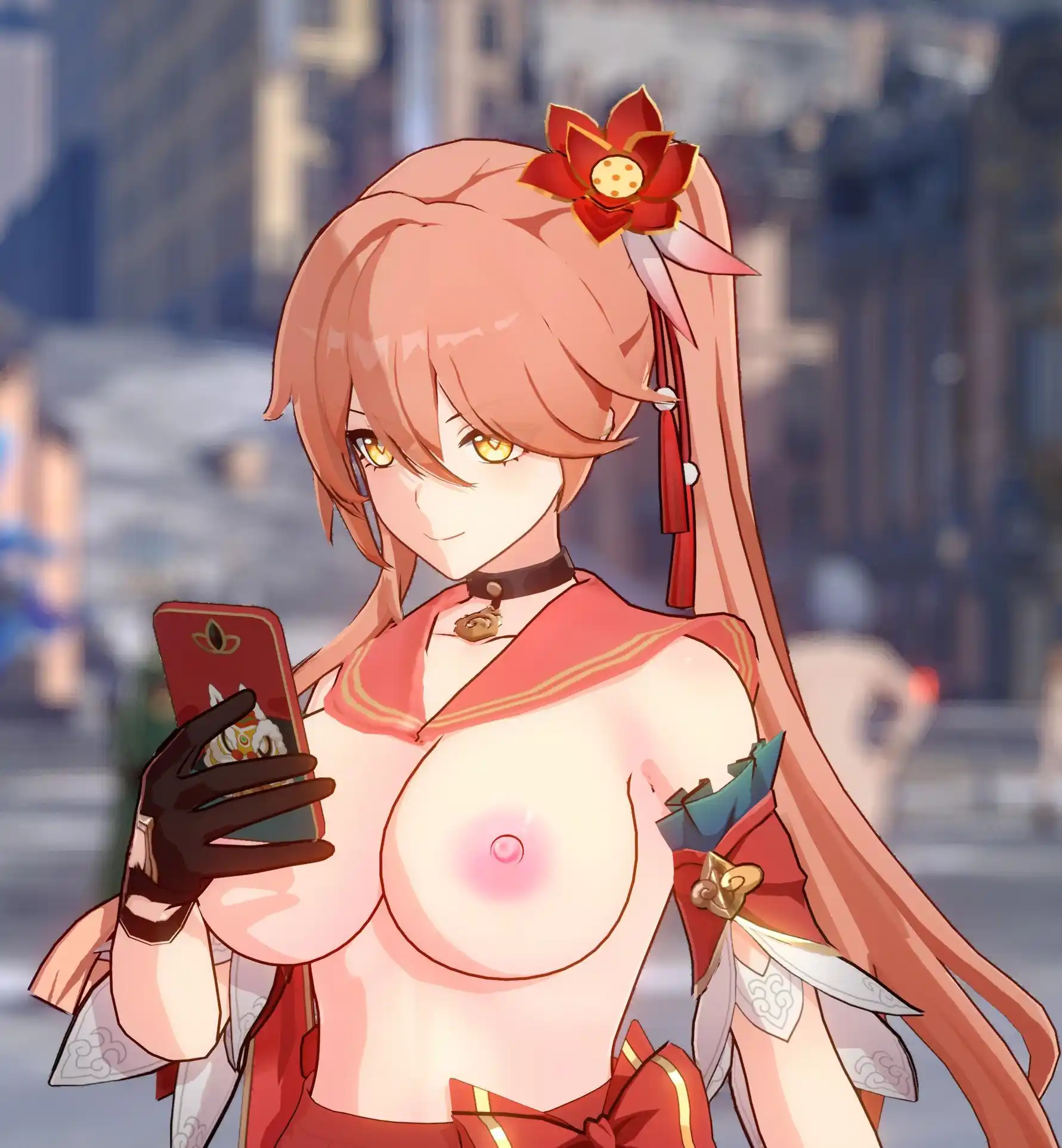 崩壊スターレイル 桂乃芬 mod Guinaifen Halfnude