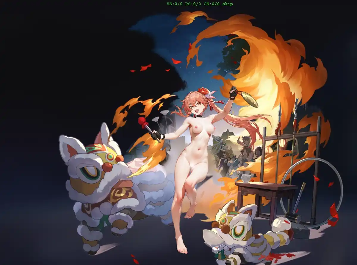 崩壊スターレイル 桂乃芬 mod Guinaifen nude + splash art
