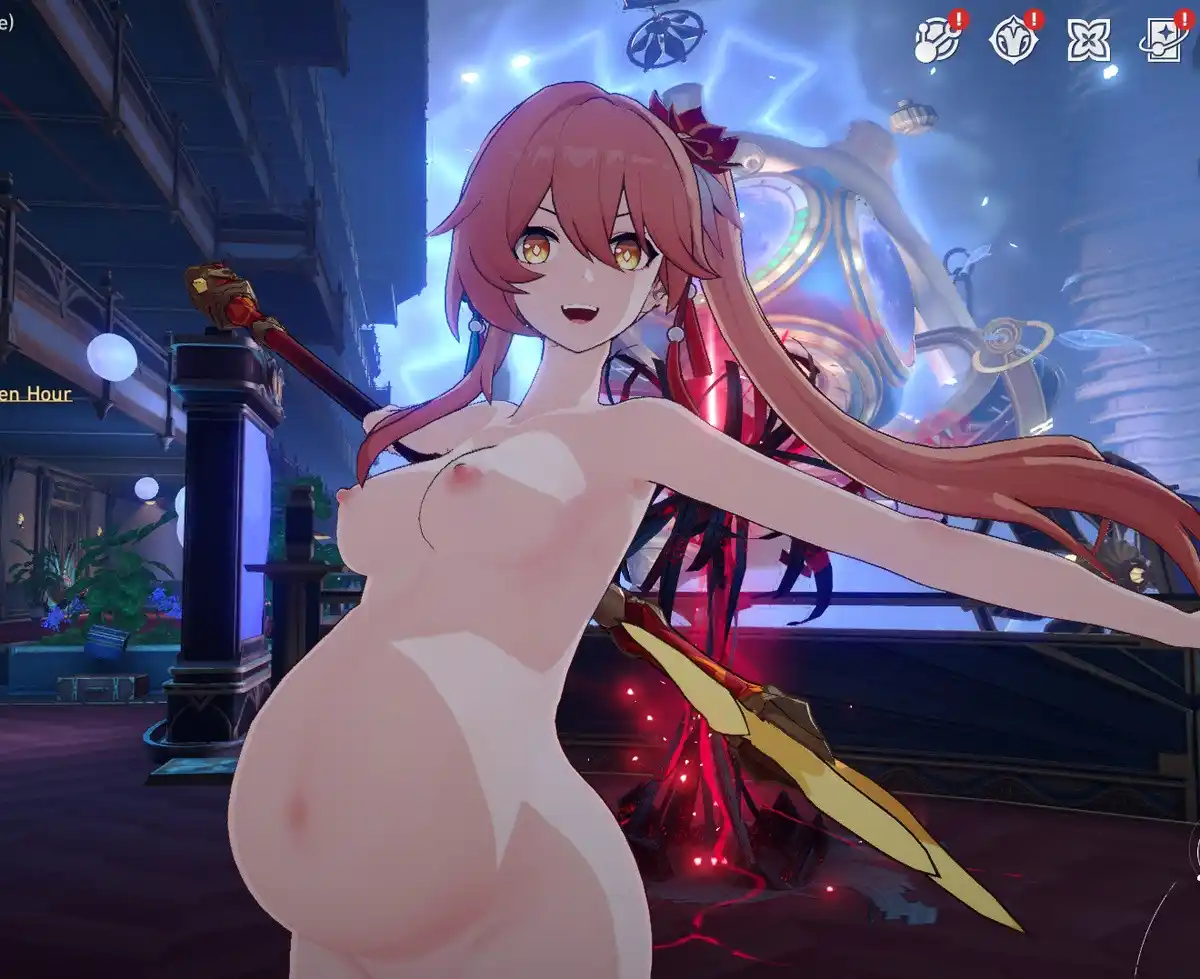 崩壊スターレイル 桂乃芬 mod Guinaifen nude + splash art
