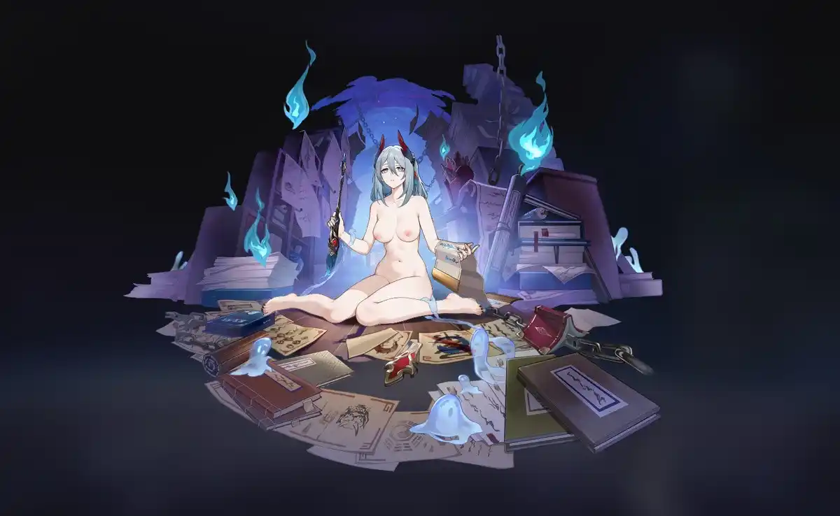 崩壊スターレイル 寒鴉 mod Hanya Nude preg + splash art
