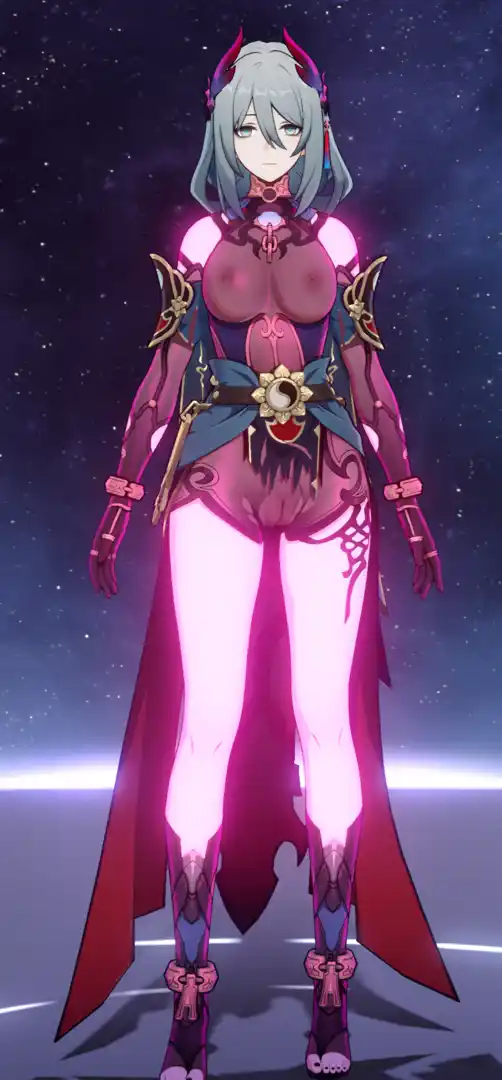 崩壊スターレイル 寒鴉 mod Hanya Nude