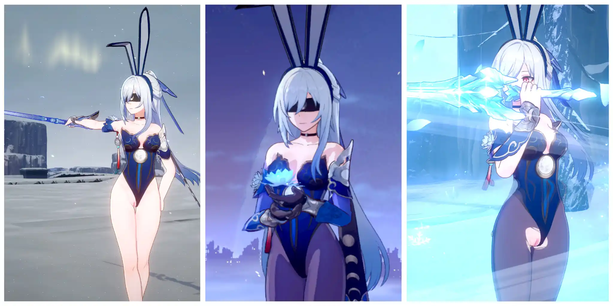 崩壊スターレイル 鏡流 mod Jingliu Lewd Bunny Toggle v2