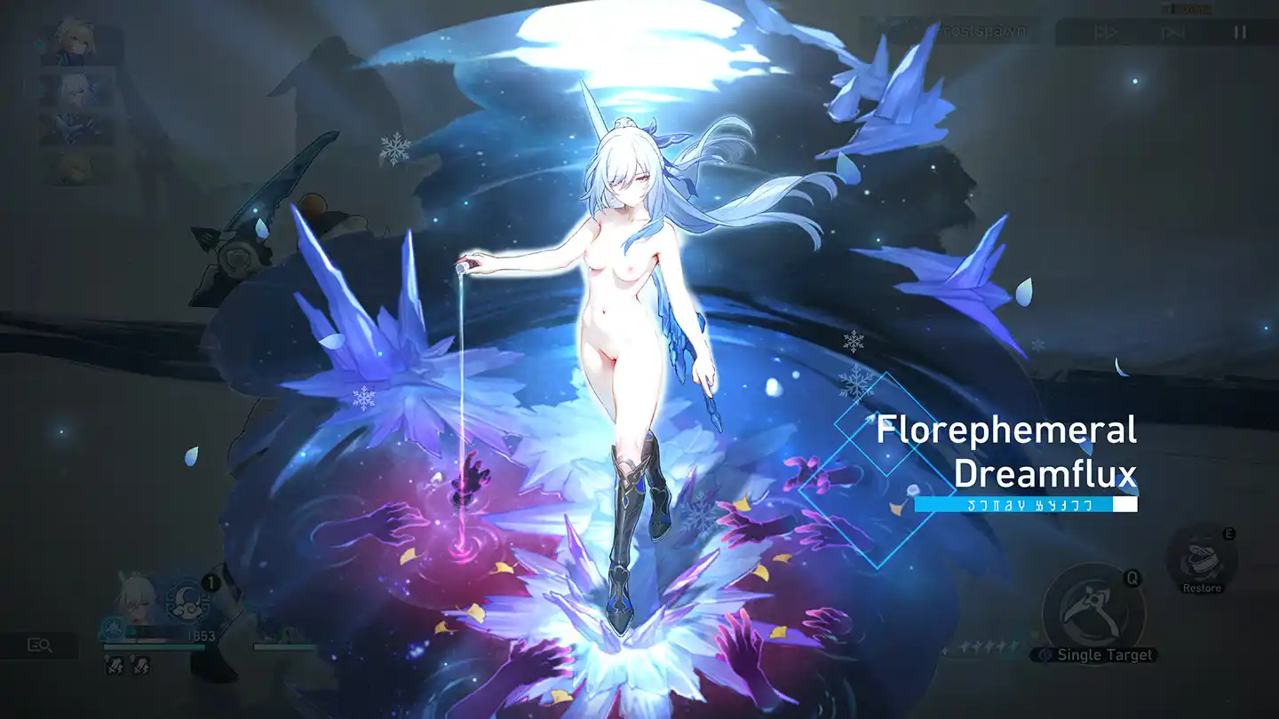 崩壊スターレイル 鏡流 mod Jingliu 9 in 1 + splash art + Bondage