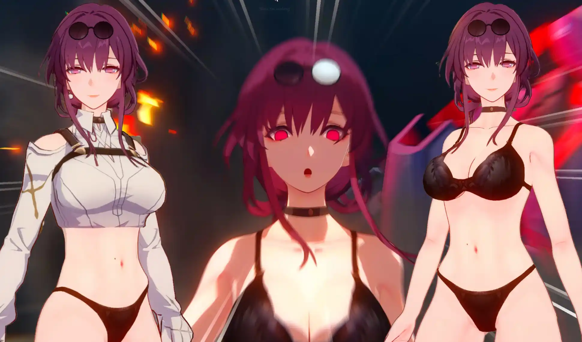 崩壊スターレイル カフカ mod LewdLad's Kafka Lingerie Collection