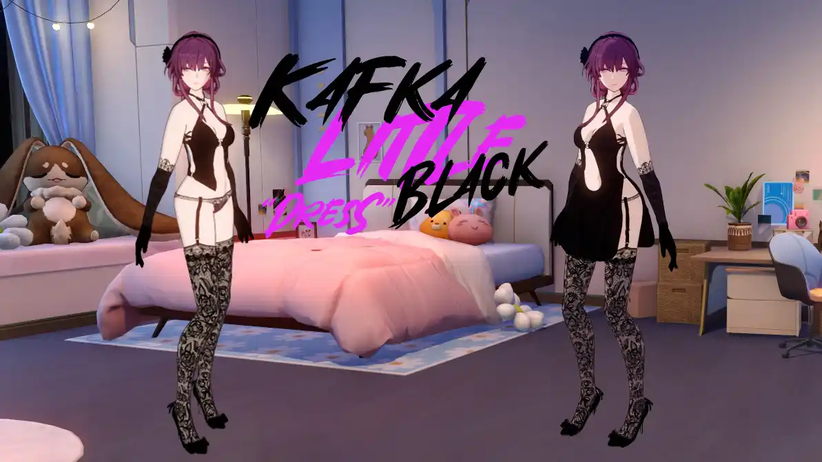 崩壊スターレイル カフカ mod Kafka little black "Dress"
