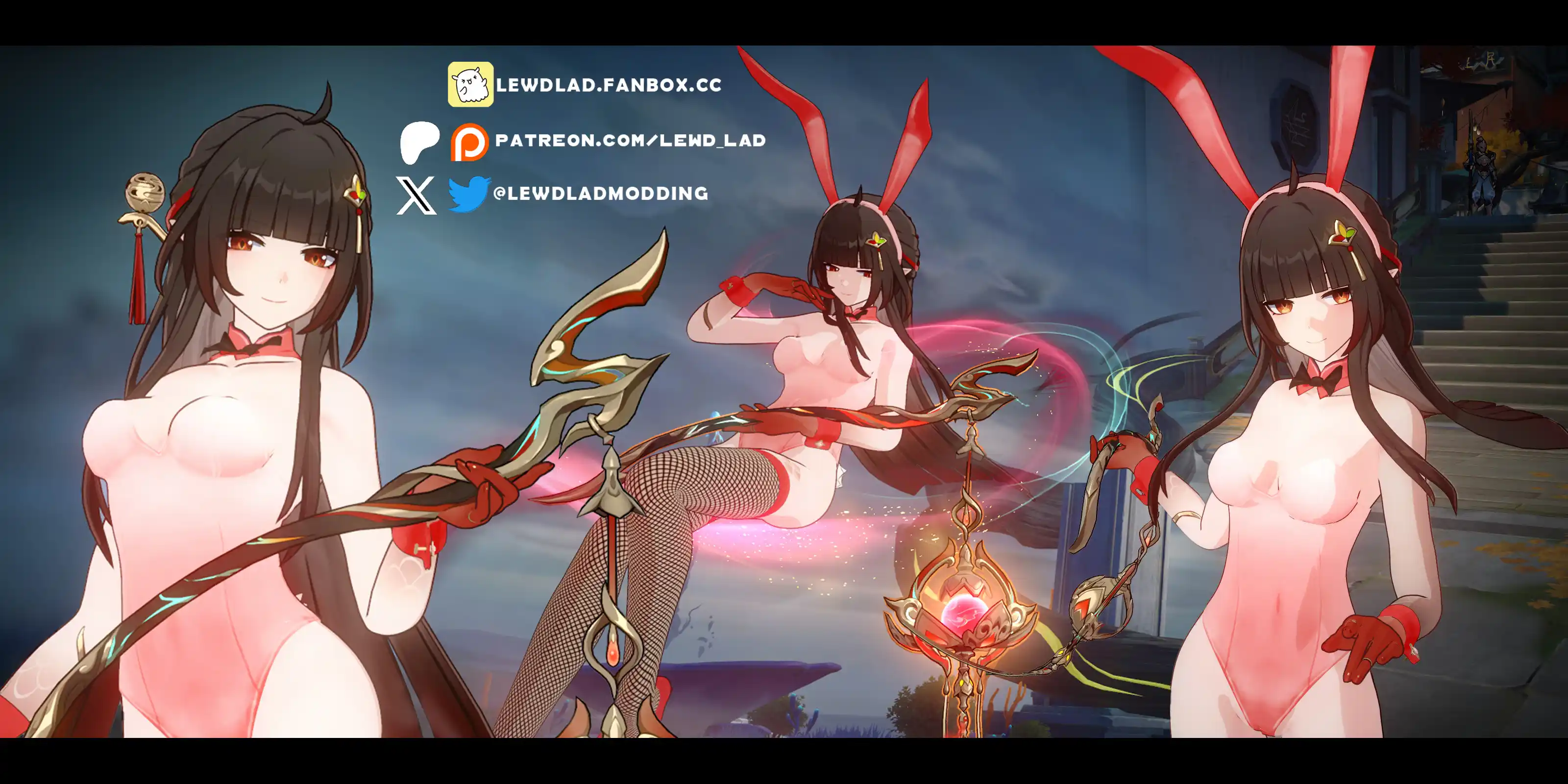崩壊スターレイル 霊砂 mod Lingsha BunnyGirl