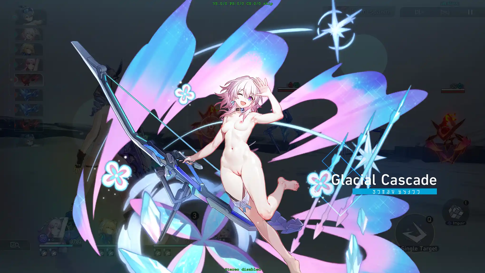 崩壊スターレイル 三月なのか mod March 7th nude toggle + splash arts