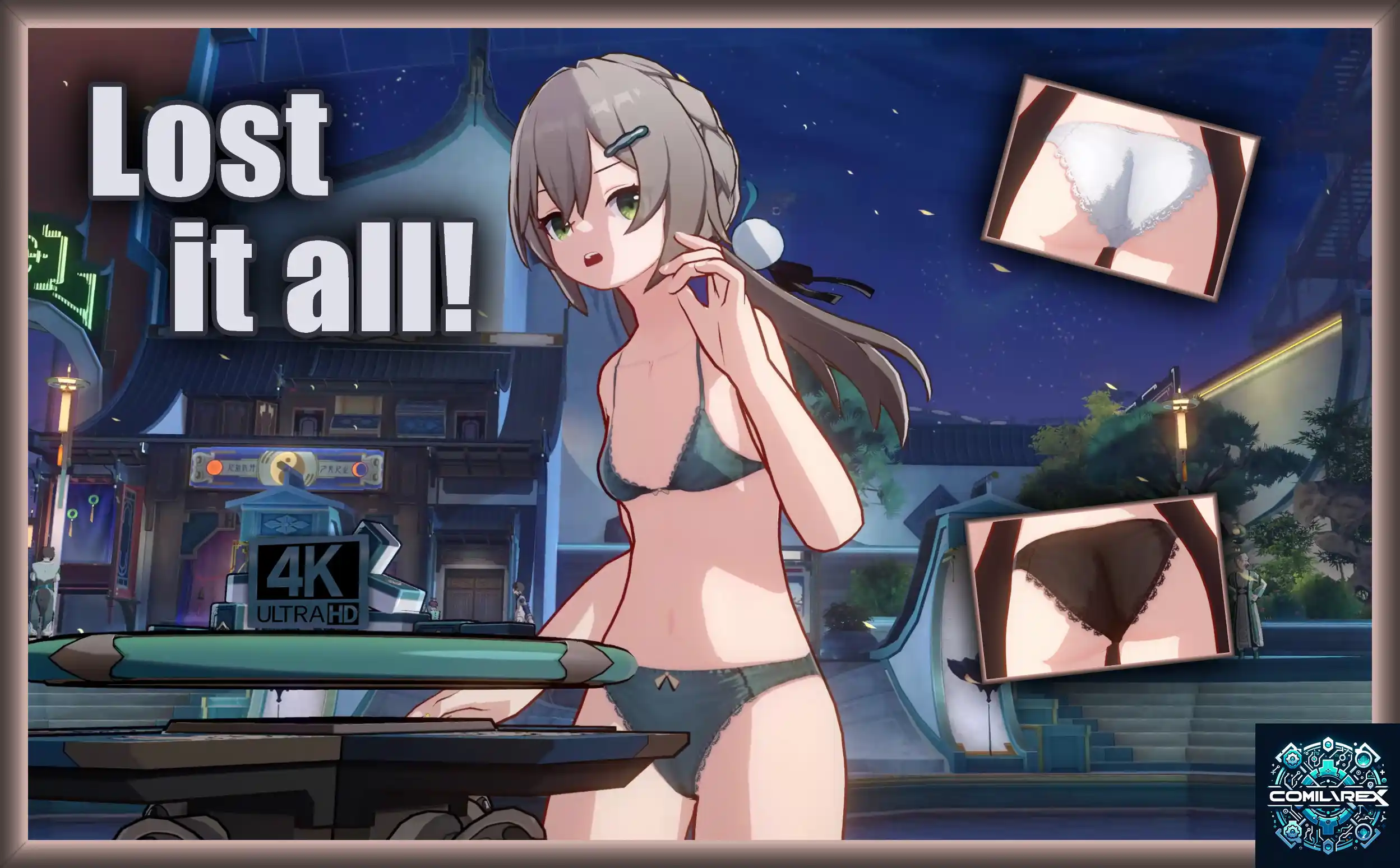 崩壊スターレイル 青雀 mod Qingque "Gamblers Embarassment" Underwear