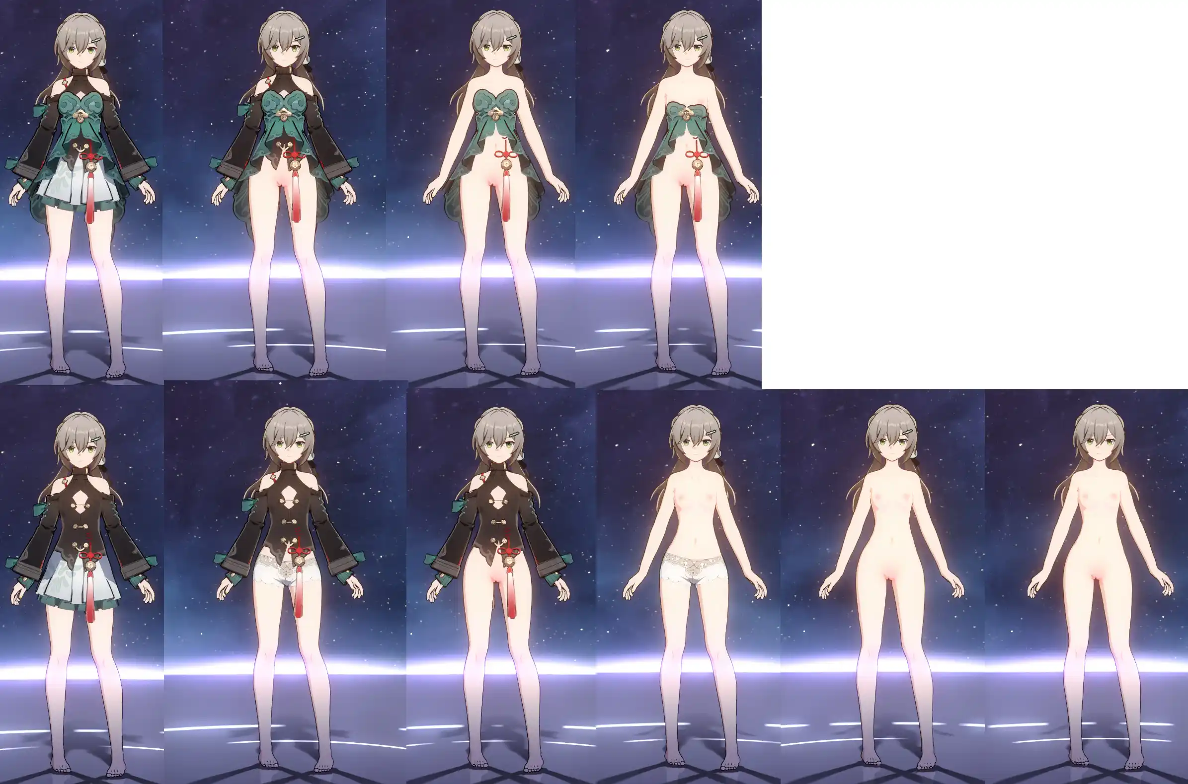 崩壊スターレイル 青雀 mod QingqueNudeMOD(toggle)