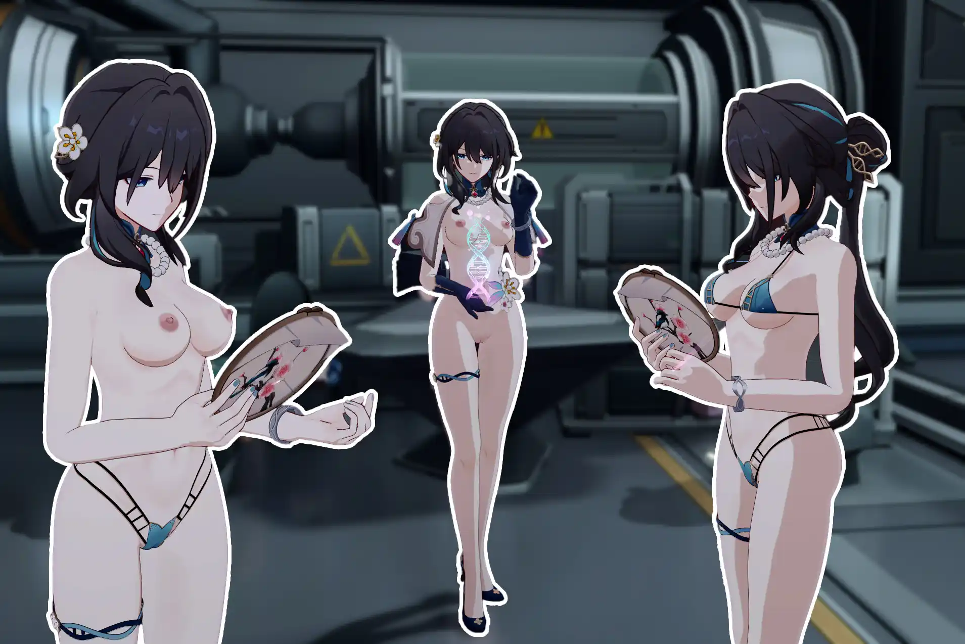 崩壊スターレイル ルアン・メェイ mod Ruan Mei Bikini Vixen Toggle