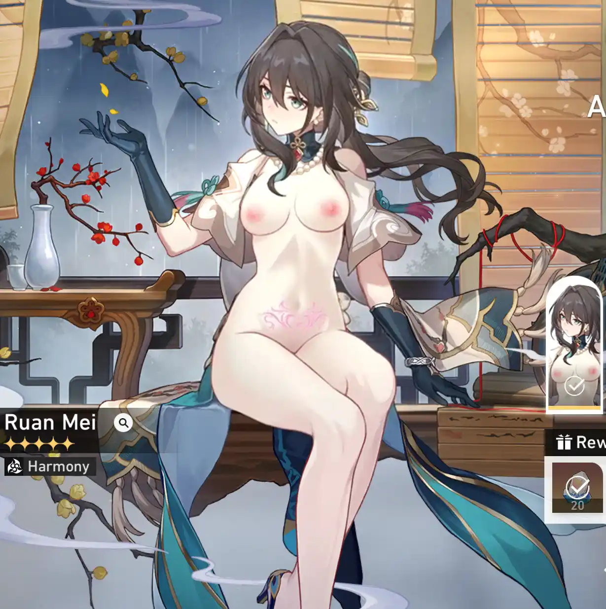 崩壊スターレイル ルアン・メェイ mod RuanMei Splash art