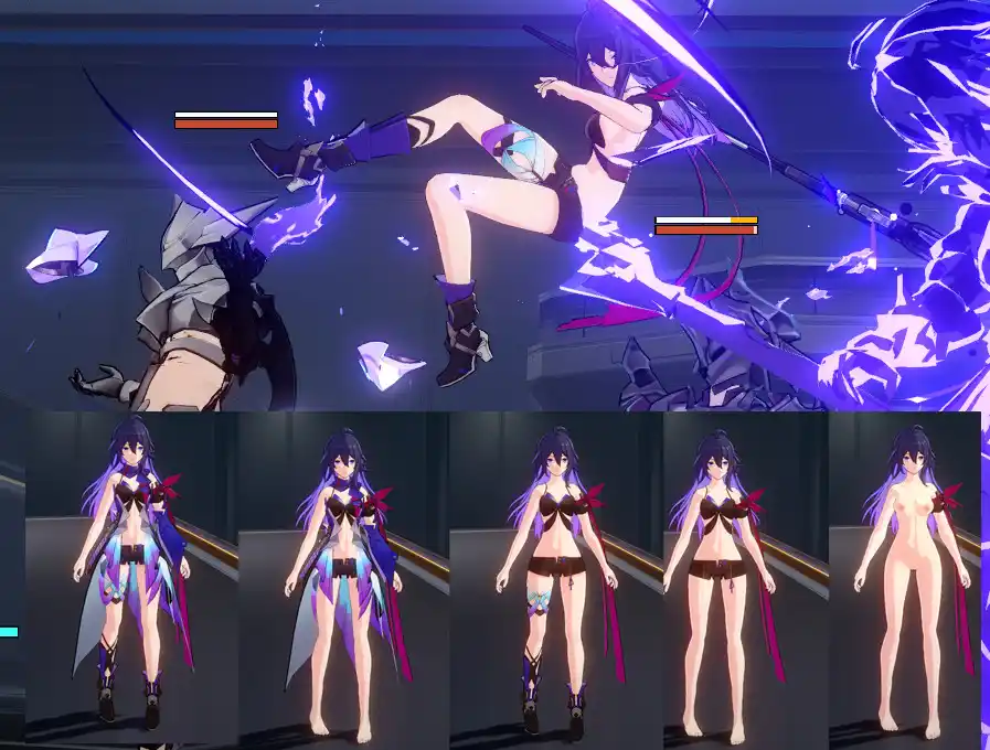 崩壊スターレイル ゼーレ mod Seele Nude/SemiNudes