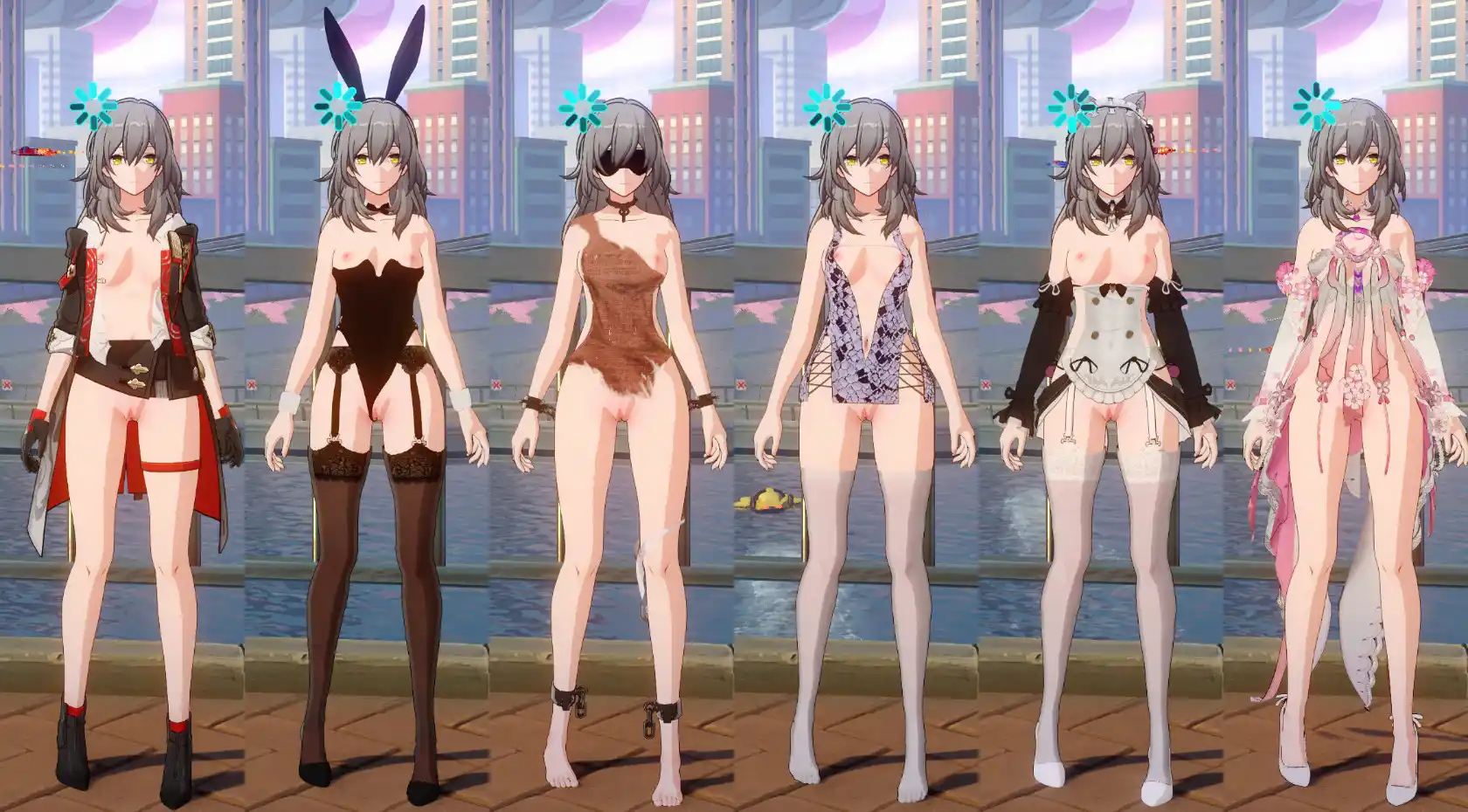 崩壊スターレイル 星 mod StelleVimandVigor nude&halfnude&outfit&slider
