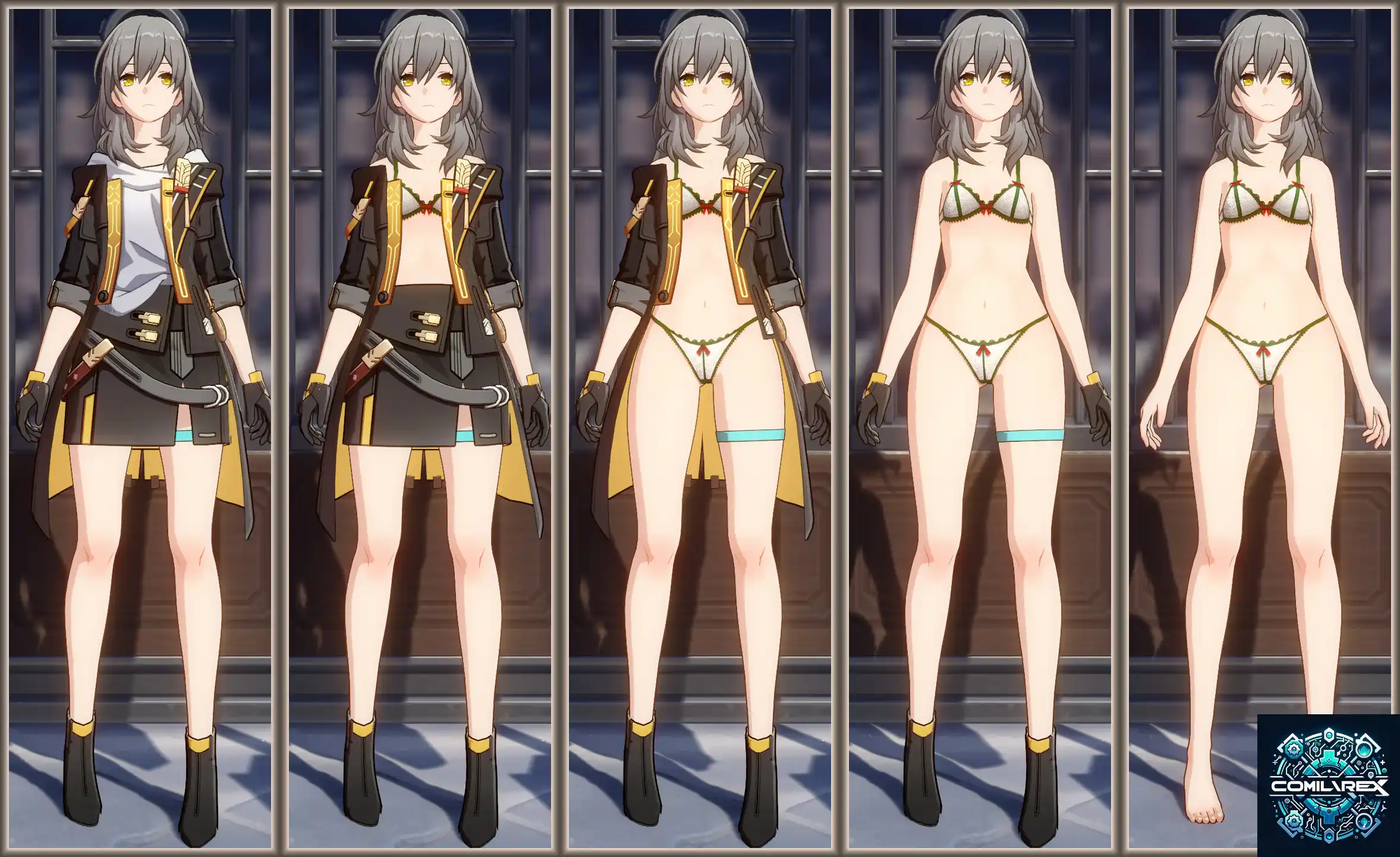 崩壊スターレイル 星 mod Stelle Festive Lingerie 4K!