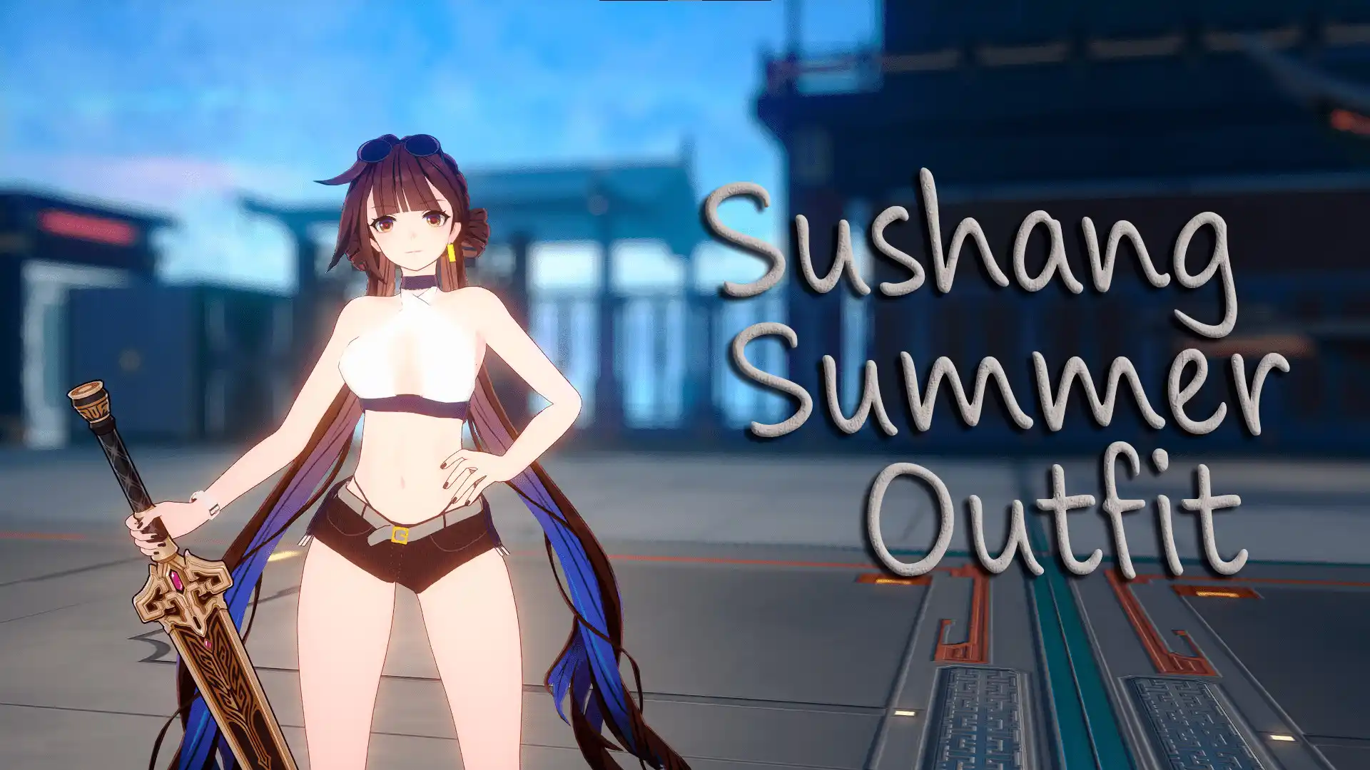 崩壊スターレイル 素裳 mod Li Sushang Summer Outfit