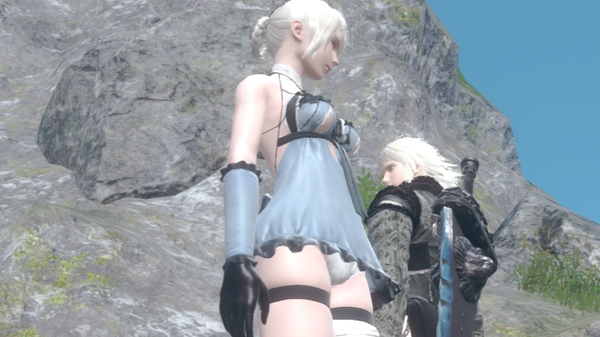 ニーアレプリカント カイネ mod Bigger Bulge Kaine