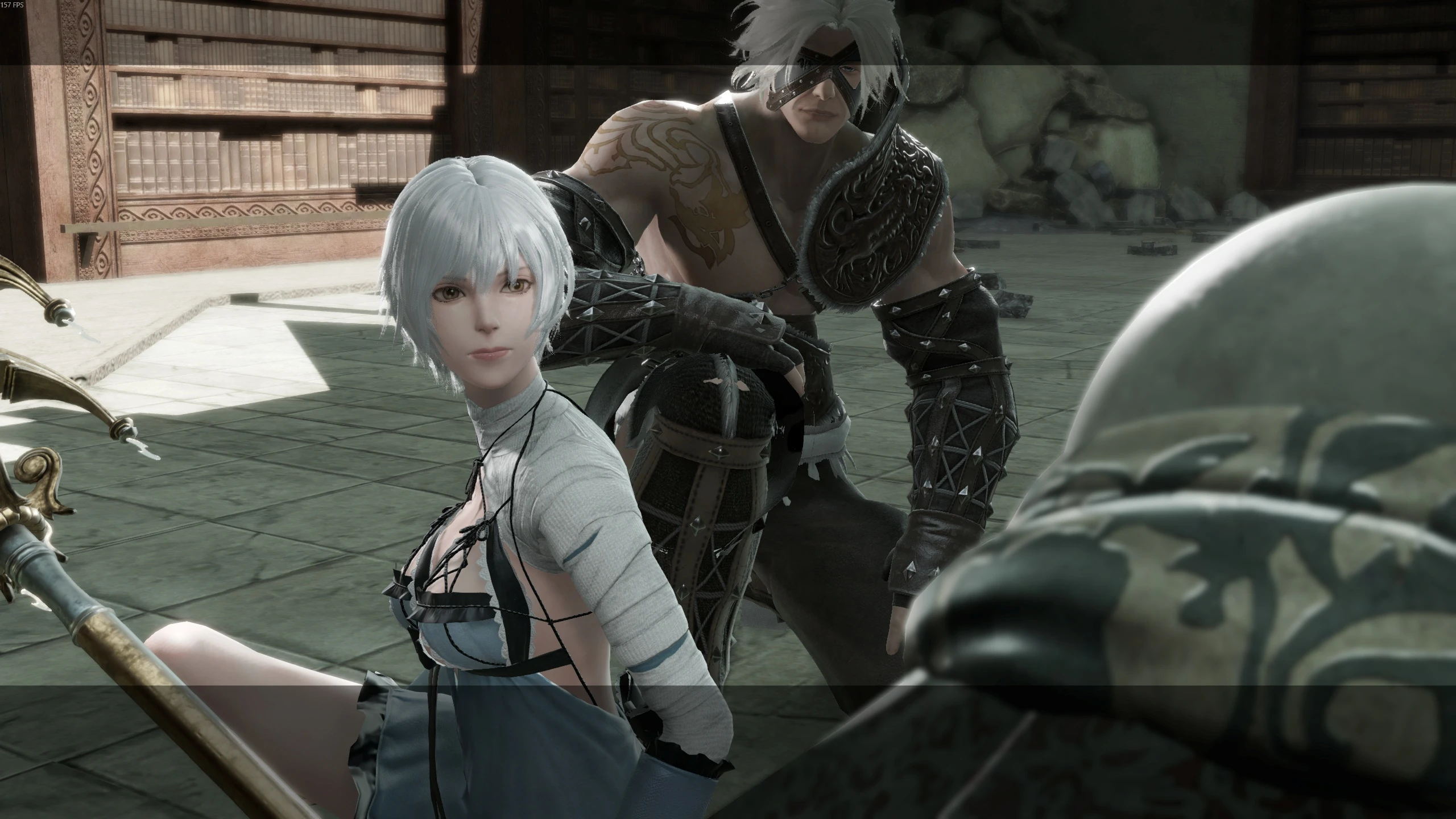 ニーアレプリカント カイネ mod Kaine's Samurai Hairstyle
