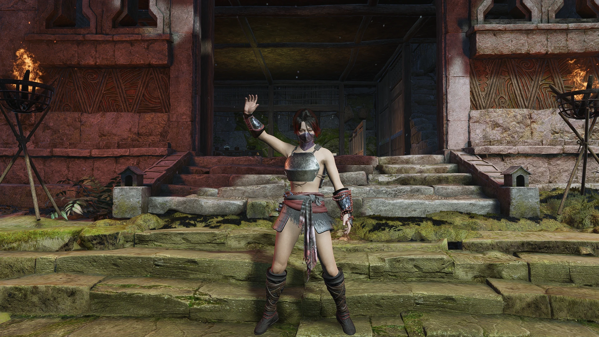 仁王3 mod Skimpy Sohaya Cuirass and Fuma Chief's Waistguard