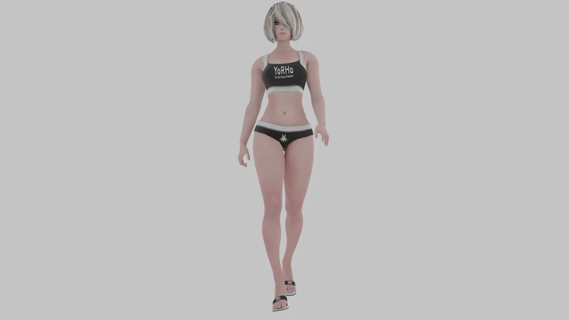 ニーアオートマタ 2B mod YoRHa Underwear