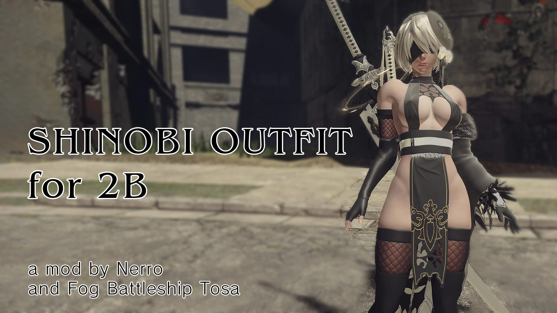 ニーアオートマタ 2B mod 2B - Shinobi Outfit