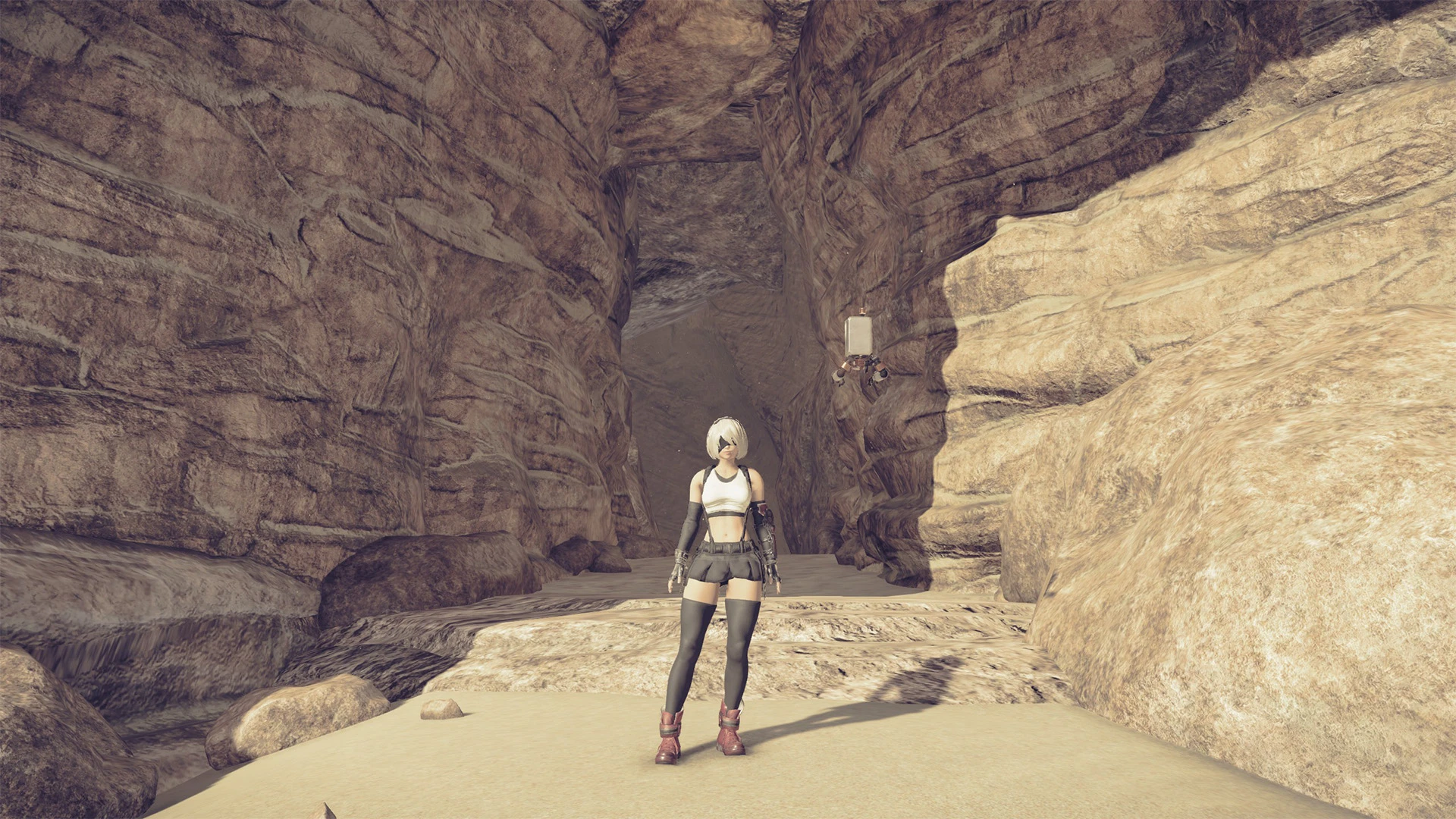 ニーアオートマタ 2B mod NA x FFVII - Tifa's Costume