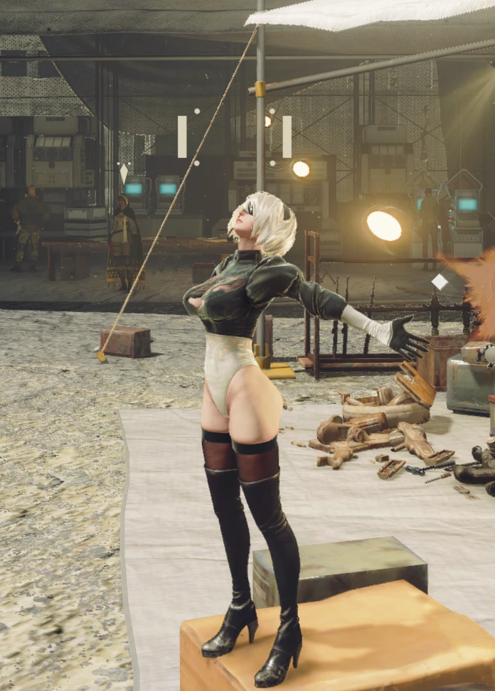 ニーアオートマタ 2B mod Curvy Skimpy 2B