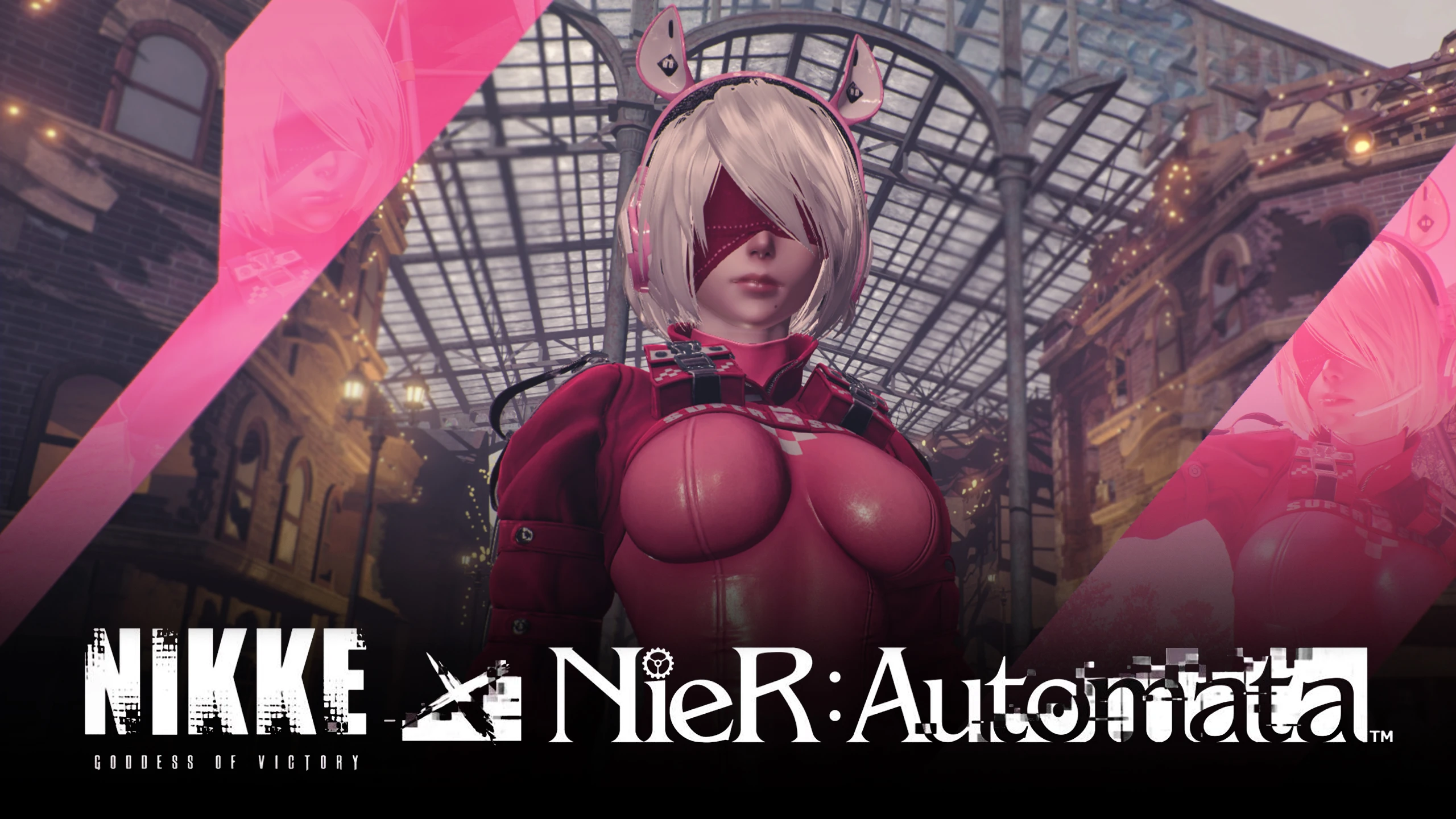 ニーアオートマタ 2B mod 2B dressed as Alice from NIKKE - WAX update