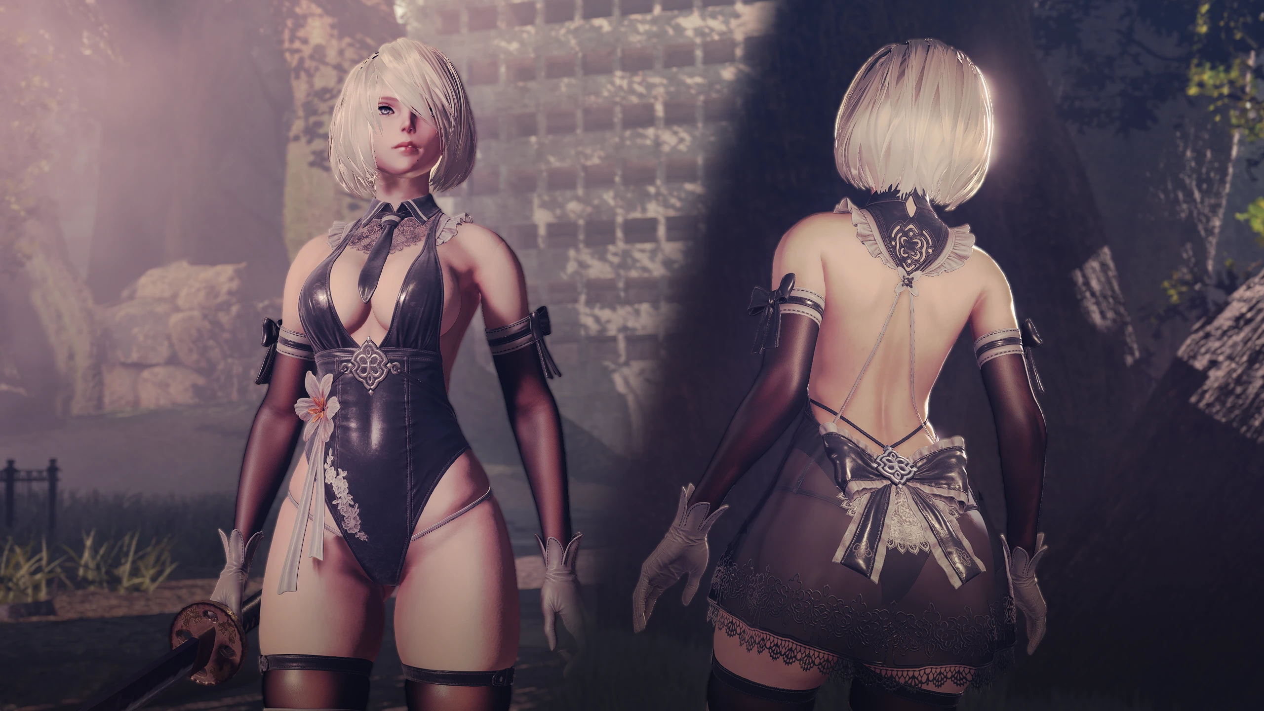 ニーアオートマタ 2B mod 2B-A2 in YoRHa Unofficial Ceremonial Attire (Stellar Blade)